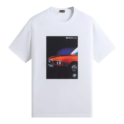 Футболка Kith x BMW CSi 3.0 Photo White купить в интернет-магазине Kicksmania