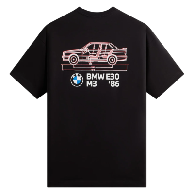 Футболка Kith x BMW M3 Schematic Pocket Black купить в интернет-магазине Kicksmania — фото 2