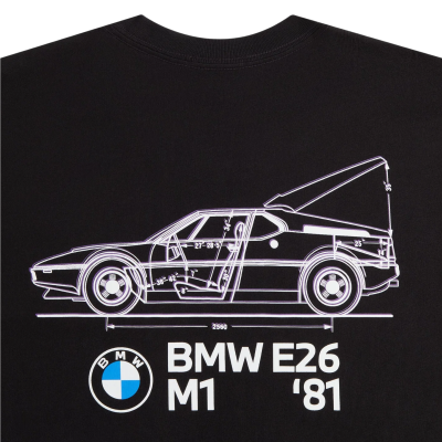 Футболка Kith x BMW M1 Schematic Pocket Black купить в интернет-магазине Kicksmania — фото 4