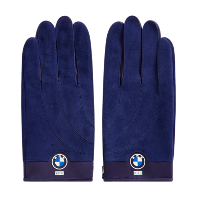 Перчатки Kith x BMW Suede Driving Techno Violet купить в интернет-магазине Kicksmania