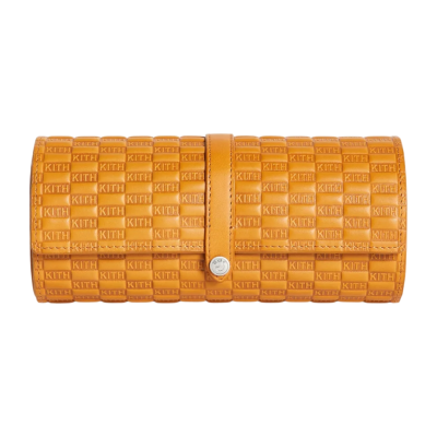 Футляр для Часов Kith x BMW Leather 3-Watch Camel купить в интернет-магазине Kicksmania