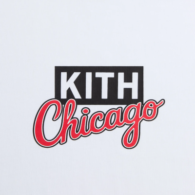 Футболка Kith Chicago Classic Logo White купить в интернет-магазине Kicksmania — фото 3