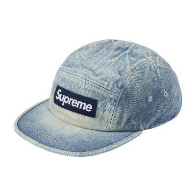 Кепка Supreme Washed Chino Twill Camp Denim купить в интернет-магазине Kicksmania