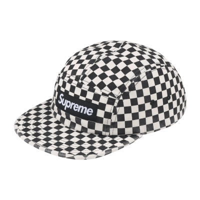 Кепка Supreme Washed Chino Twill Camp Checkerboard купить в интернет-магазине Kicksmania