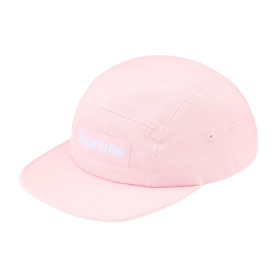 Кепка Supreme Washed Chino Twill Camp Pink купить в интернет-магазине Kicksmania