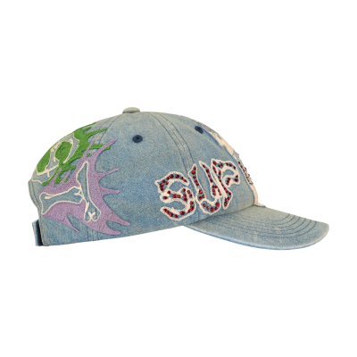 Кепка Supreme WFST 6-Panel Denim купить в интернет-магазине Kicksmania — фото 4