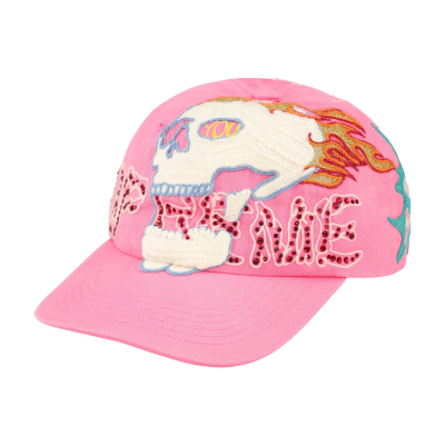 Кепка Supreme WFST 6-Panel Pink купить в интернет-магазине Kicksmania