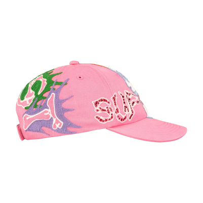 Кепка Supreme WFST 6-Panel Pink купить в интернет-магазине Kicksmania — фото 4