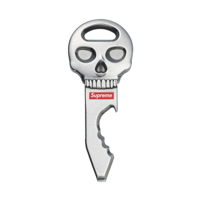 Открывашка Supreme Nite Ize Skull Key Silver купить в интернет-магазине Kicksmania