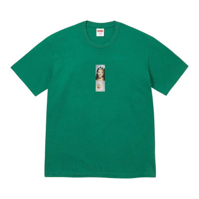 Футболка Supreme Prayer Card Box Logo Light pine купить в интернет-магазине Kicksmania