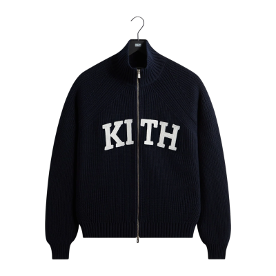 Свитер Kith Eric Zip Up Nocturnal купить в интернет-магазине Kicksmania