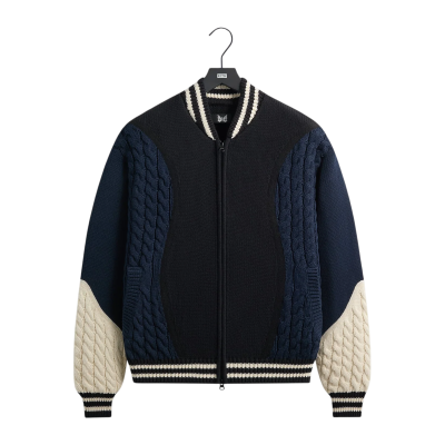 Свитер Kith x Needles Wyona Full Zip Black купить в интернет-магазине Kicksmania