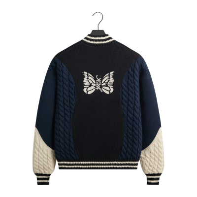 Свитер Kith x Needles Wyona Full Zip Black купить в интернет-магазине Kicksmania — фото 2