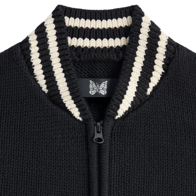 Свитер Kith x Needles Wyona Full Zip Black купить в интернет-магазине Kicksmania — фото 3