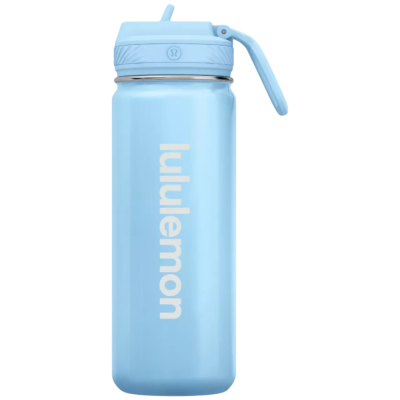 Бутылка Lululemon Back To Life Sport Straw Lid 18oz Blue купить в интернет-магазине Kicksmania