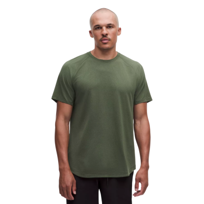 Футболка Lululemon License to Train Short-Sleeve Sassy Sage купить в интернет-магазине Kicksmania