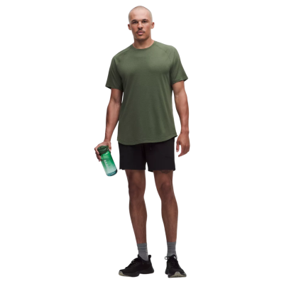 Футболка Lululemon License to Train Short-Sleeve Sassy Sage купить в интернет-магазине Kicksmania — фото 3