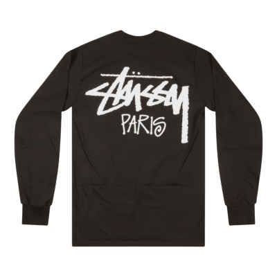 Лонгслив Stussy Paris Chocolate купить в интернет-магазине Kicksmania — фото 2