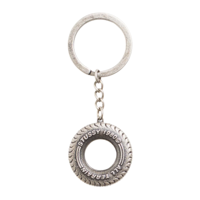 Брелок Stussy Tire Silver купить в интернет-магазине Kicksmania — фото 2