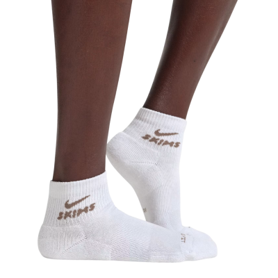 Носки Nike x Skims Dri-Fit Quarter Crew 3-pack купить в интернет-магазине Kicksmania — фото 3