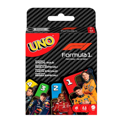 Карточная Игра Uno x Formula 1 купить в интернет-магазине Kicksmania