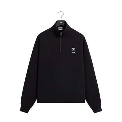 Толстовка Kith x Bmw Nelson Quarter Zip Black купить в интернет-магазине Kicksmania