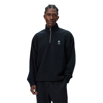 Толстовка Kith x Bmw Nelson Quarter Zip Black купить в интернет-магазине Kicksmania — фото 4