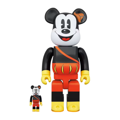 Bearbrick Disney Mickey The Bard 400% + 100% купить в интернет-магазине Kicksmania