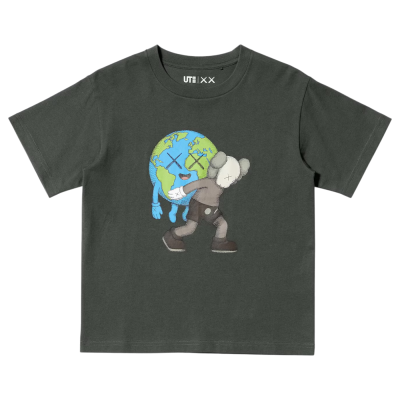 Футболка Kaws x Uniqlo Universe UT Kids Graphic Earth купить в интернет-магазине Kicksmania