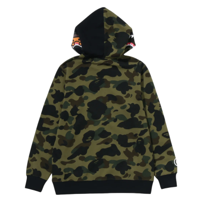 Толстовка Bape Kids 1st Camo Milo Shark Zip купить в интернет-магазине Kicksmania — фото 2