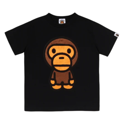 Футболка Bape Kids Boa Big Baby Milo Black купить в интернет-магазине Kicksmania