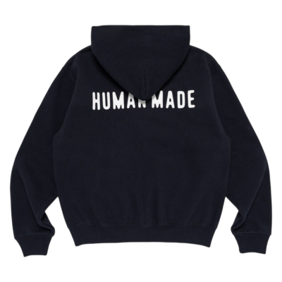 Толстовка Human Made Classic Zip-Up Navy купить в интернет-магазине Kicksmania — фото 2