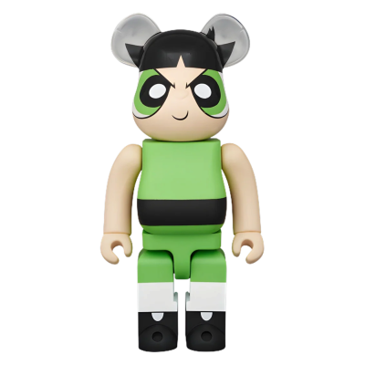 Bearbrick The Powerpuff Girls Buttercup 400% купить в интернет-магазине Kicksmania