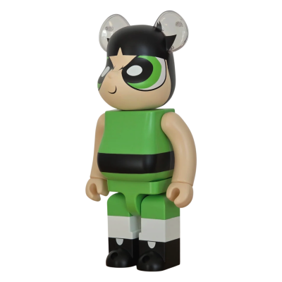 Bearbrick The Powerpuff Girls Buttercup 400% купить в интернет-магазине Kicksmania — фото 2