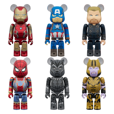Bearbrick Chase Series Marvel Infinity Saga купить в интернет-магазине Kicksmania
