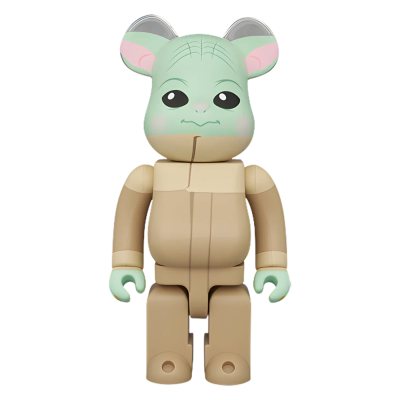Bearbrick Star Wars Grogu 400% купить в интернет-магазине Kicksmania