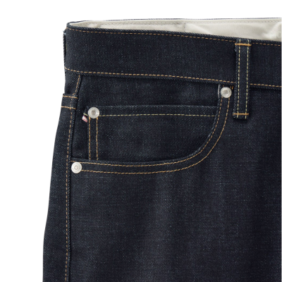 Джинсы Momotaro Jeans Standard Wide #400 Indigo 14.7oz купить в интернет-магазине Kicksmania — фото 5