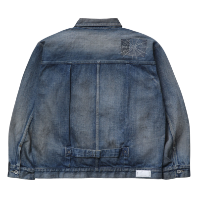 Джинсовая Куртка NEIGHBORHOOD SAVAGE DENIM TYPE-1 INDIGO купить в интернет-магазине Kicksmania — фото 2