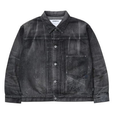 Куртка NEIGHBORHOOD SAVAGE DENIM TYPE-1 BLACK купить в интернет-магазине Kicksmania