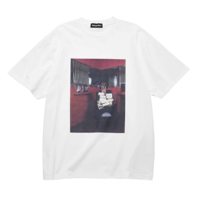 ФУТБОЛКА GOD SELECTION XXX BOX LOGO CASH PHOTO WHITE купить в интернет-магазине Kicksmania