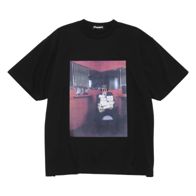 ФУТБОЛКА GOD SELECTION XXX BOX LOGO CASH PHOTO BLACK купить в интернет-магазине Kicksmania