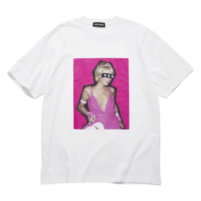 ФУТБОЛКА GOD SELECTION XXX BOX LOGO PINK PARTY PHOTO WHITE купить в интернет-магазине Kicksmania