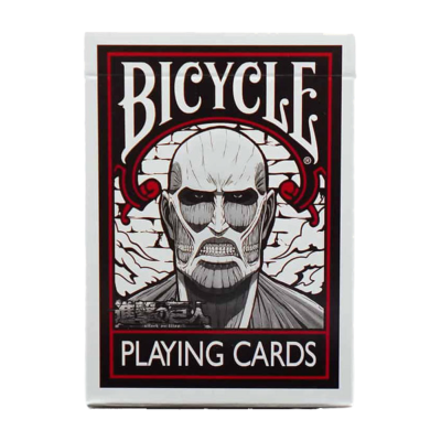 Игральные карты Bicycle Attack On Titan купить в интернет-магазине Kicksmania