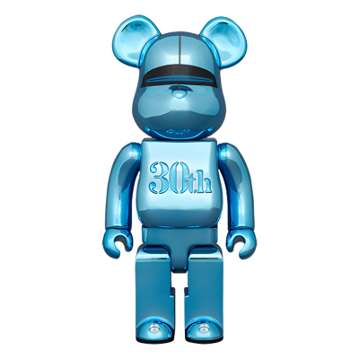 BearBrick Sorayama 30th Ann Blue 400% купить в интернет-магазине Kicksmania