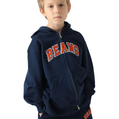 Толстовка Beams KIDS Basic ZIP Navy купить в интернет-магазине Kicksmania — фото 4