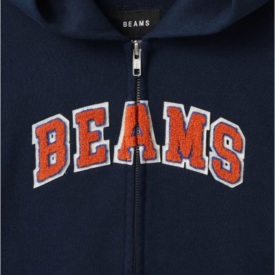 Толстовка Beams KIDS Basic ZIP Navy купить в интернет-магазине Kicksmania — фото 3