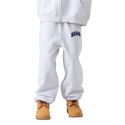 Брюки Beams Basic KIDS Sweatpants Ash Grey купить в интернет-магазине Kicksmania — фото 4