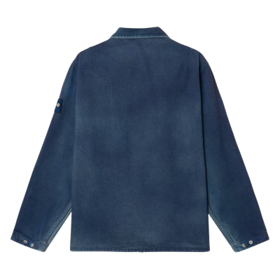 Джинсовая Куртка STONE ISLAND CORRODED REFLECTIVE LIGHT BULL DENIM-TC SLATE BLUE купить в интернет-магазине Kicksmania — фото 2