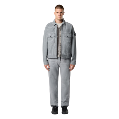 Джинсы STONE ISLAND CORRODED REFLECTIVE LIGHT BULL DENIM-TC GREY купить в интернет-магазине Kicksmania — фото 4