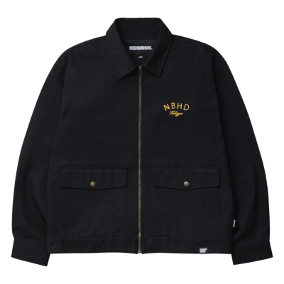 Куртка NEIGHBORHOOD ZIP WORK JACKET-1 BLACK купить в интернет-магазине Kicksmania